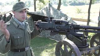 Обзор СХП ДШКМ 127х108мм  Blank firing heavy machine gun DShKM 127x108mm [upl. by Giulio]