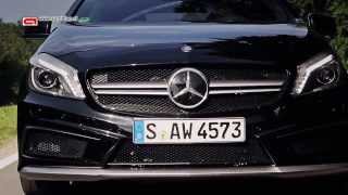 Mercedes A45 AMG review [upl. by Yeliw501]