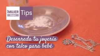 Tips Hogar  Desenreda tu joyería con talco para bebé [upl. by Marzi997]