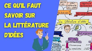 LA LITTÉRATURE DIDÉES  ce qu’il faut savoir pour le BAC de français et pour BRILLER en société [upl. by Eamon924]