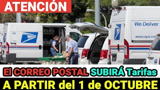 ATENCION El Correo Postal SUBIRÁ Tarifas a partir del 1 de Octubre  Howard Melgar [upl. by Sutherland]