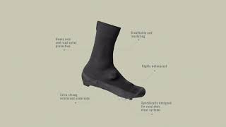 GripGrab Flandrien Waterproof Knitted Road Shoe Cover [upl. by Anirrehs]