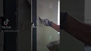 Filling seams of drywall [upl. by Nicoline552]