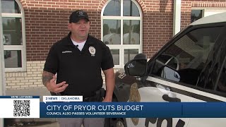 Pryor City Council approves budget cuts amid criticisms [upl. by Eemiaj]