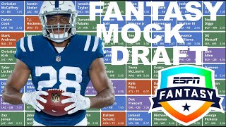 2024 Fantasy Football Mock Draft  12Team 12 PPR  11th Pick [upl. by Boru]