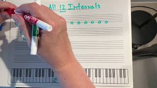 Intermediate Theory Writing Chromatic Intervals [upl. by Veronica]