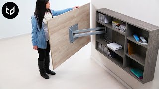 Smart and Secret Furniture with Space Saving Design Ideas [upl. by Grete]