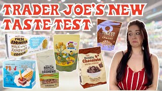 New Trader Joes Snacks Taste Test [upl. by Leslee597]