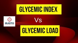 Difference between Glycemic Index Vs Glycemic Load [upl. by Ahsimot]