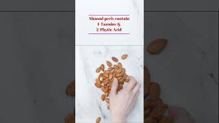 Why you should not eat almond peel🌰❌❓shorts ytshorts health [upl. by Ryder378]