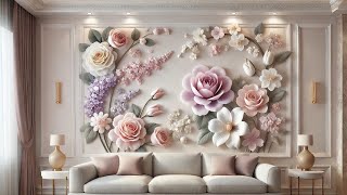 Best 5D wallpaper designs  5D wallpaper ideas  5D wallpaper for living room  5d wallpaper designs [upl. by Luhe]