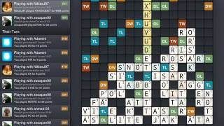 Wordfeud 4468 Points quotMUST WATCHquot [upl. by Kerk]