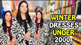 Shopping For Winter Dresses under 2k Budget  Dress Designing From Scratch  Local Market Rawalpindi [upl. by Raamal]