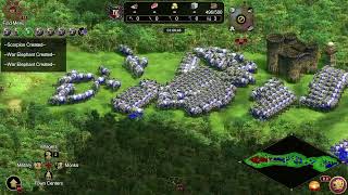 Aoe 2 500 war elephants [upl. by Enitsirc]