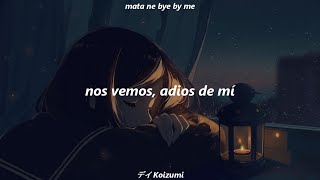 Bye by me  Vaundy Lyrics Sub ESP  Romaji [upl. by Ragen]