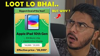 Reason to Buy Apple IPAD 10th Gen This Sale🔥 64 GB sahi hai [upl. by Myrwyn325]