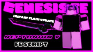 ROBLOX GENESIS FE NEPTUNIAN V MOBILE FE SCRIPT  FLING  R6 amp R15  FREE  FE HAT SCRIPT [upl. by Aneladgam]