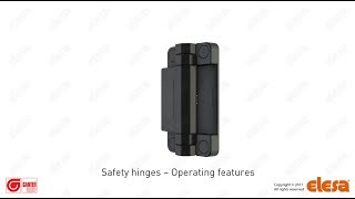 Hinges with safety switch GN 2396 [upl. by Htedirem27]