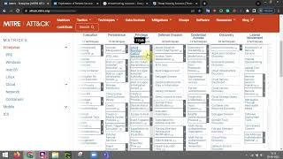 MITRE ATTampCK framework and THREAT HUNTING scenarios [upl. by Cherey]