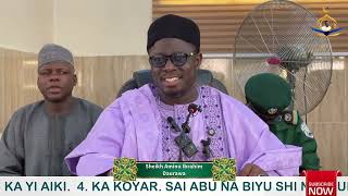 Maraya da Maraici  Sheikh Aminu Ibrahim Daurawa Hafizahullah [upl. by Isdnil]