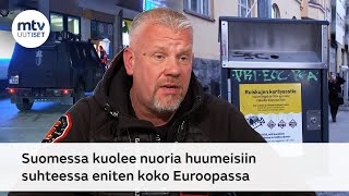 Reportaasi Helsingin kaduilta Suomessa kuolee nuoria huumeisiin suhteessa eniten koko Euroopassa [upl. by Dedric]