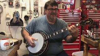 SOLD 1940s Gibson RB7 original flathead 5string Gibson Banjo [upl. by Gillan]