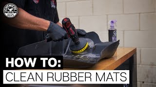 How To Clean and Protect Rubber Floor Mats  Scion FRS  Chemical Guys [upl. by Itsur]