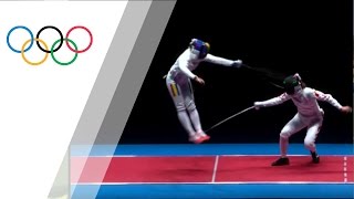 Impressive flying touch by Ana Maria Popescu in women’s épée team final [upl. by Bowles988]