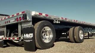 Manac 48 x 102quot Combo Flatbed Trailer [upl. by Otrebmal]