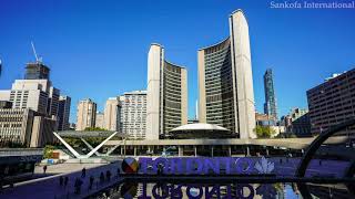 City Hall  Toronto  Ontario  Canada  4K Timelapse [upl. by Nuj]