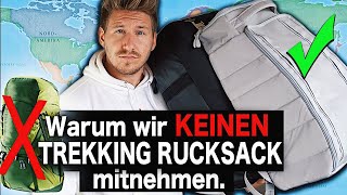 Das PERFEKTE REISEGEPÄCK 🎒für die Weltreise  Reisegepäck Tipps Douchbag Rucksack  Handgepäck [upl. by Meurer]