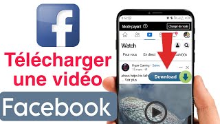 Comment Enregistrer Une Vidéo Facebook Directement Sur Votre Téléphone [upl. by Mona972]