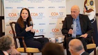 WCA2023 Avril Haines and John Negroponte [upl. by Ardnoel]