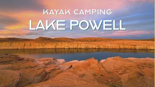 Kayak Camping Lake Powell  2 Nighter [upl. by Ldnek]