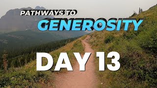 Pathways to Generosity Devotions Day 13—Sensible Stewardship [upl. by Gavrah]