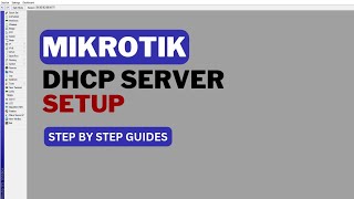 Mikrotik DHCP Server Configuration [upl. by Hooker248]