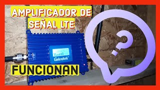 mejorar tu señal móvil rural con este amplificador 4G LTE ✅📱🌍 y conectate al mundo 🤩 repetidor 4G [upl. by Anyr]