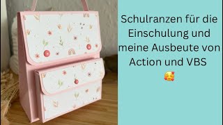 Schulranzen für die Einschulung  Kleiner Action und VBS Haul [upl. by Eimmis]