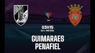 🔴Vitoria Guimarães vs Penafiel Ao Vivo  Taça de Portugal [upl. by Freud348]