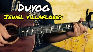 Duyog  Jewel Villaflores  Guitar Tutorial With Lyrics and Chords on Screen [upl. by Meingoldas]