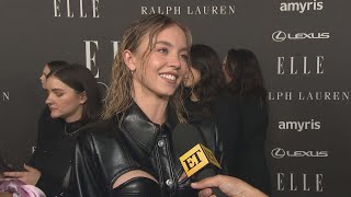 Sydney Sweeney on Barbarella Reboot and Euphoria Halloween Costumes Exclusive [upl. by Sllew]