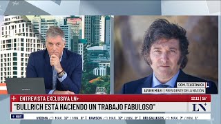 Entrevista completa de Javier Milei con Horacio Cabak 28042024 [upl. by Aipotu899]