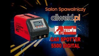 ALLWELD  TELWIN DIGITAL CAR SPOTTER 5500 do wyciągania wgnieceń w karoserii samochodowej [upl. by Felicie300]