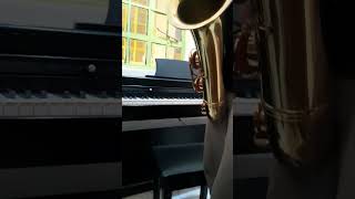 Tenor Sax  Practice saxophone tenor saxcover music piano musicalinstrument music [upl. by Rema]