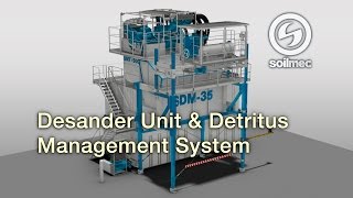 Soilmec SMT 500 SDM 35 Desander Unit amp Detritus Management System [upl. by Marylee]