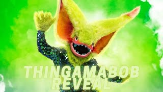 Thingamabob Reveal 💚  The Masked Singer  Season 7 [upl. by Lanette]