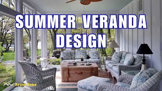 Stunning Summer Veranda Design Ideas  Modern Porch Design For Small House [upl. by Hevak]