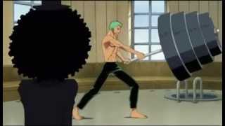 Funny One Piece  Brook and Zoro Engsub [upl. by Berna]