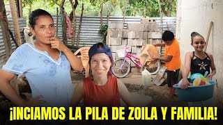 Iniciamos la pila en la casa de zoila y familia esperamos las niñas no vuelva al río 👍 [upl. by Sirej429]