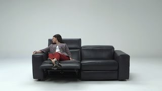 Natuzzi sofa collection  BRIO Natuzzi Italia sofa with audio system [upl. by Ahsain132]